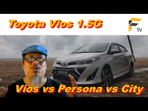 Toyota Vios vs Proton Persona vs Honda City mana pilihan hati? Demonstrasi Panoramic View Monitor