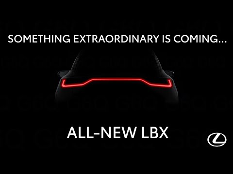 Lexus LBX teaser