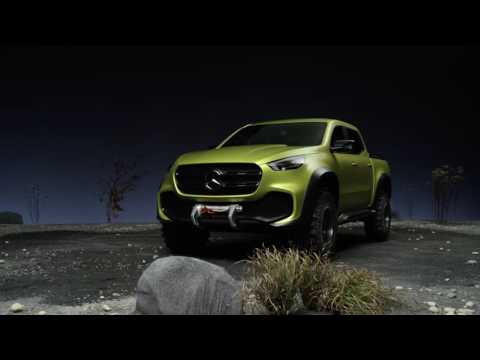 New Mercedes-Benz X-Class Powerful Adventure Concept