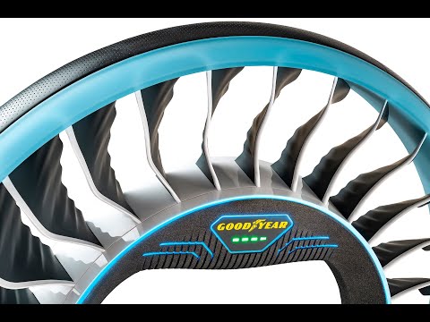 Goodyear Aero - A two-in-one tire for the autonomous, flying cars of the future.