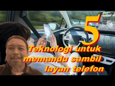 Lima teknologi baru untuk memandu sambil layan telefon, mungkin lah...