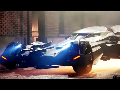 BATMAN V SUPERMAN: DAWN OF JUSTICE B-Roll - &quot;Batmobile&quot; (2016) Ben Affleck Superhero Movie