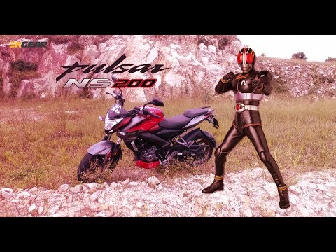 Modenas Pulsar NS200 - Motor Kamen Rider : ENGEAR Review EP5