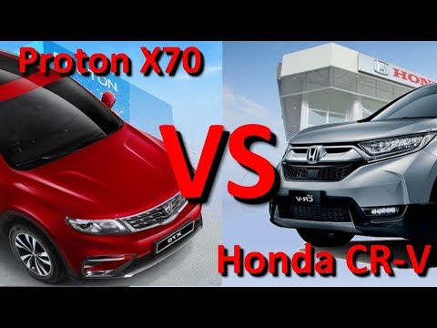 Kos Servis Proton X70 vs Honda CR V