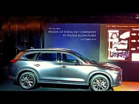 Mazda CX8 mula dihasilkan di Kulim, Harga dianggar 15%-20% lebih dari CX5