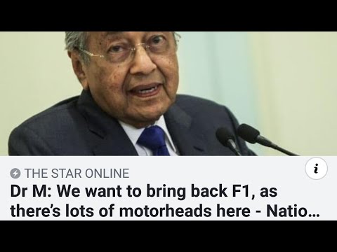 F1 bala untuk Malaysia Dan kita wajib tolak pembaziran mega ini