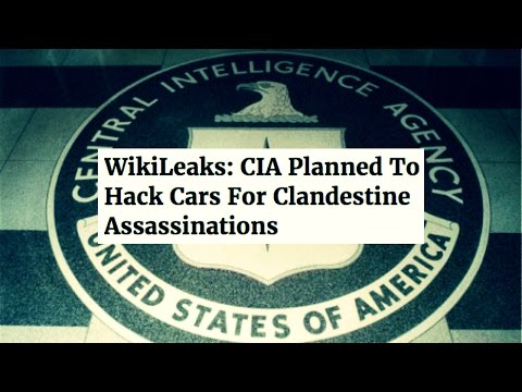 WikiLeaks “Vault 7”: CIA Planned To Hack Cars For Clandestine Assassinations