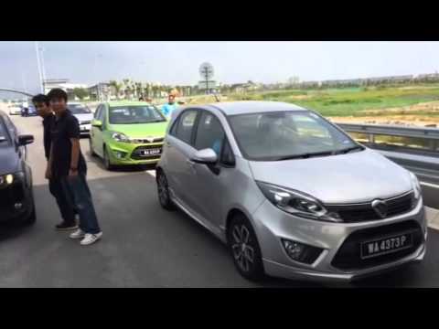 Proton Iriz Media drive to Penang