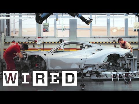 70 Years of Ferrari: How Craftsmen and High-Tech Robots Build the World’s Most Famous Cars | WIRED