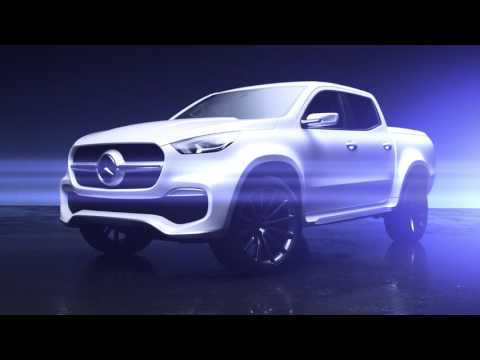 New Mercedes-Benz X-Class Pickup Concept Trailer