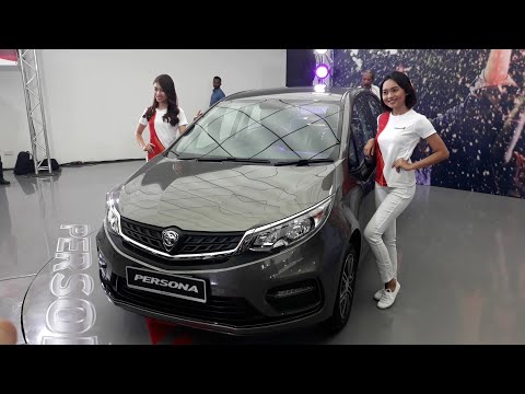 Proton Persona 2019. Walkaround Dan pandu uji litar