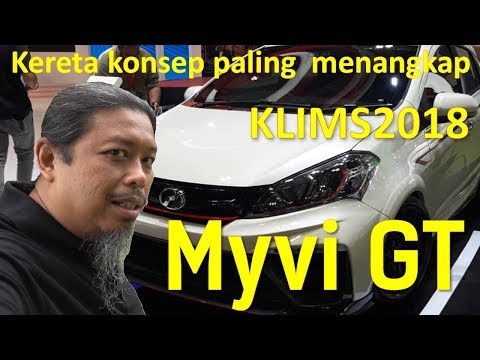 Myvi GT kereta konsep paling menyengat di KLIMS 2018?