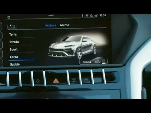 2018 Lamborghini Urus &#039;Corsa&#039; Driving Mode