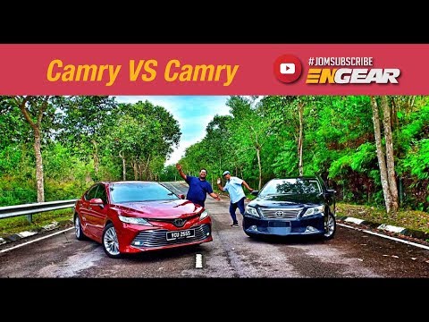 Camry VS Camry (Baru VS Lama) - Toyota Camry 2019 : Engear Review Ep38