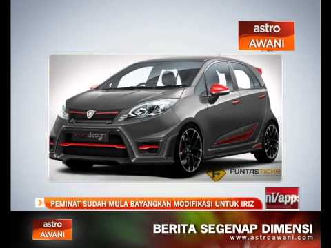 Peminat sudah mula bayangkan modifikasi untuk Iriz