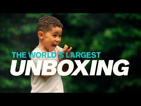 The new Volvo VNL - World’s largest unboxing starring 3-year-old Joel