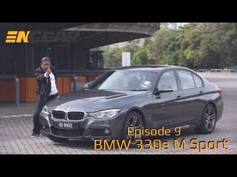 BMW 330e M SPORT 2017 / BABY DRIVER Review - ENGEAR EP8