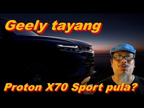 Geely Tayang FY-11, bakal jadi Proton X70 Sport? Mengancam. Kongsi platform Volvo XC40.