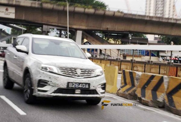 INTIP: Proton X70 dengan celoreng penyamaran dikesan 