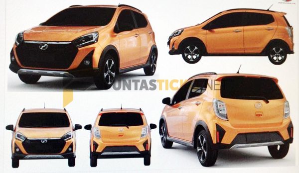 PANAS : Foto Perodua Axia 2019 varian STYLE bocor PANAS : Foto Perodua Axia 2019 varian STYLE bocor