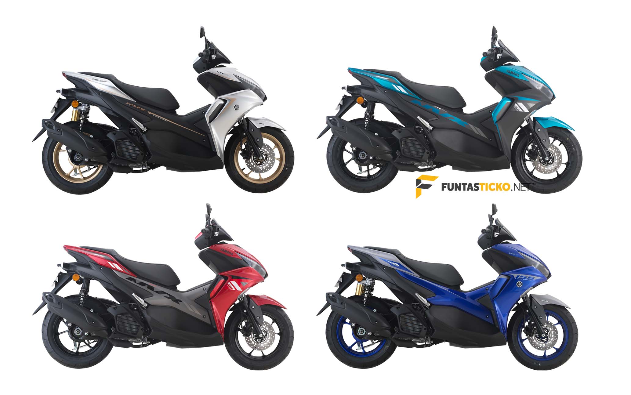 Yamaha NVX 2021 dengan aplikasi Y Connect dilancarkan Dua varian